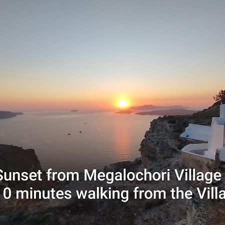 Aidos Villa Santorini Megalochori  Bagian luar foto