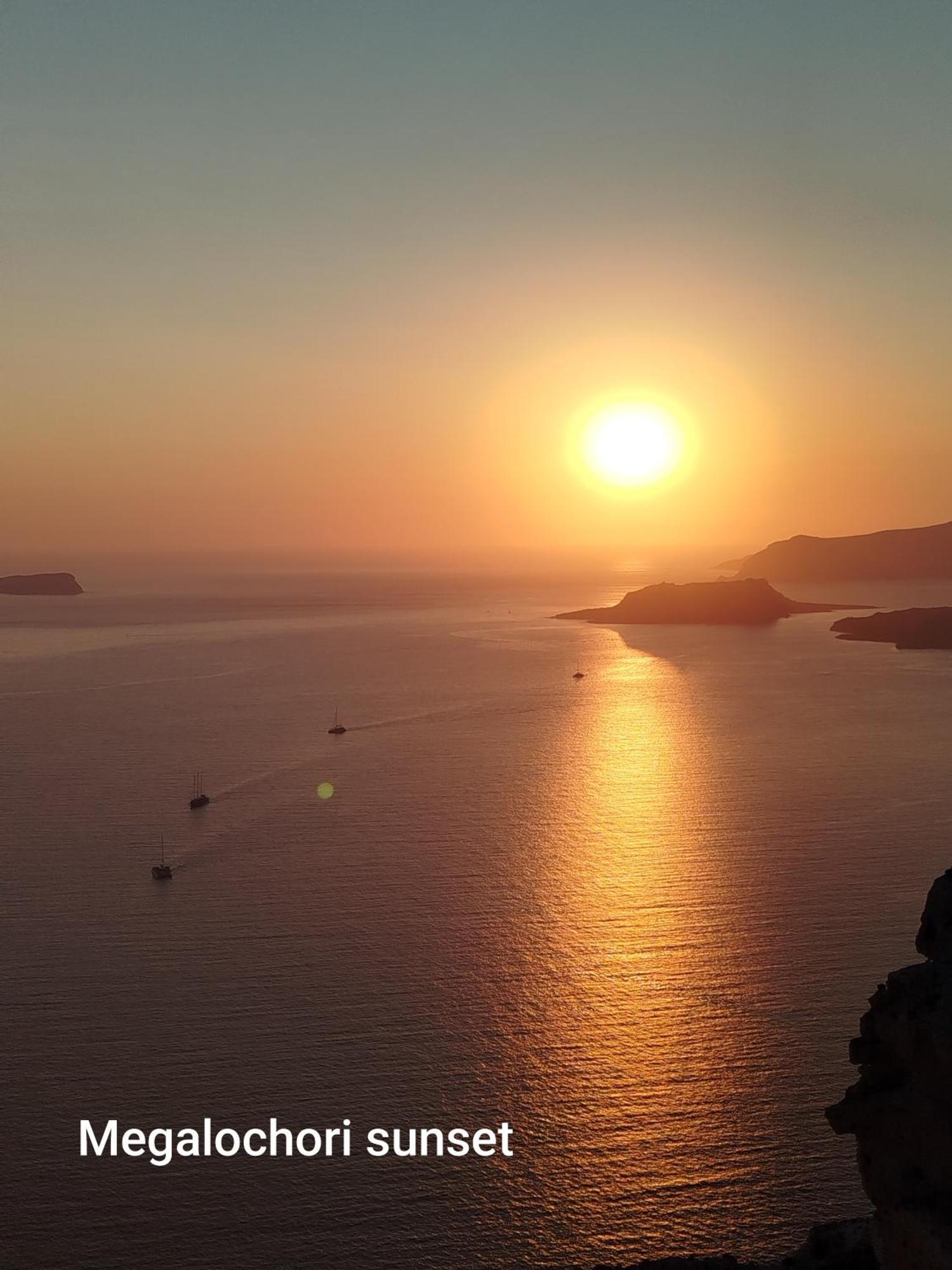 Aidos Villa Santorini Megalochori  Bagian luar foto